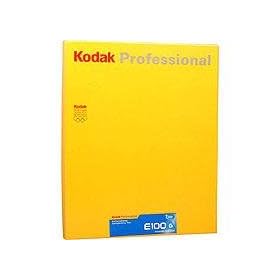Kodak Ektachrome E100G Color Slide Film ISO 100, 8 x 10 Size, 10 Sheets, Transparency, by Kodak