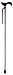 Ez2care Classy Adjustable Folding Cane with Carrying Case, Champagne Pink