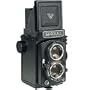 Seagull 104, 6cm x 6cm Medium Format Twin Lens Reflex (TLR) Camera with Built-in 75mm f/3.5 Lens.