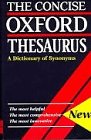 The concise Oxford thesaurus