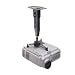 Draper Aero Adjustable Mount 1214 with Universal Projector Bracket - Projector ceiling mount bracket - matte black