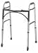 Folding Walker Deluxe With Two Button And Wheeled