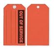 Industrial Grade 2RMV3 Production Tag, Out of Service, Pk 100