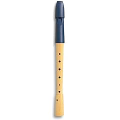 Mollenhauer Blockfl�te Sopran Blockfl�te Deutsch 1053 Prima, Holz/Kunststoff, nachtblau, Einfachl�cher