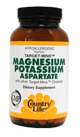 Magnesium-Potassium-Aspartate Gluten-Free - 180 - Tablet