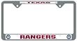 Texas Rangers Chrome License Plate Frame - SET OF 6 - Sports Merchandise