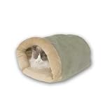 K&H Thermo-Crinkle Sack KH-3393 Heated Sleeping Bag for Cats, Sage HyperLink