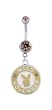 Miss November Bunny Belly Ring