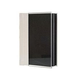 Flashpoint Front Acrylic Repositionable Self Adhesive Album, Holds 30 8 x 8 Photos, Color: Ivory.