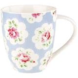 (キャスキッドソン) Cath Kidston クラッシュ(CRUSH)　マグカップ Provence Blue　【並行輸入品】