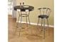 12 Chrome Black Commercial Grade Restaurant Strong Swivel Barstools 29"