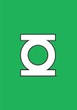 Green Lantern Symbol -- DC Comics -- Oversized Fabric Poster