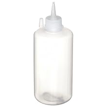 Azlon LDPE Lab Dropper Bottle, with Attached Cap