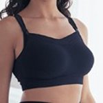 Comfort Line - Light Support Bra - Black Large