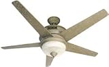 RRC120001-Swiss Gold Thermostic Remote Control Ceiling Fan with Heater