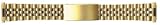 TX122Y, Timex watchband, Rolex – Type, Clasp, 16-20mm, Gold-Tone, Adjustable