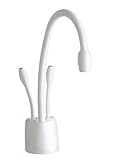 Insinkerator F-HC1100W White Hot & Cold water dispenser. Lever handle, 2/3 gallon tank