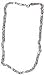 Smoky Quartz Necklace Handmade Jewelry India 17 inches