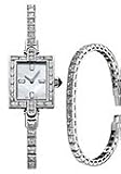 Harry Winston 510-BRA-LQAPSP-01 Jewelry White Mother-of-Pearl Dial Platinum 950 and Diamonds Women's Watch