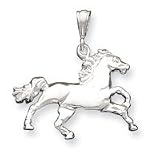Sterling Silver Horse Charm