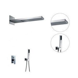 christmas Chrome Mount Contemporary Shower FaucetsB009GSDMJ8