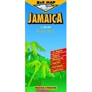 Jamaica Road Map (B&B Road Maps)
