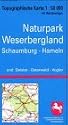Topographische Sonderkarten Niedersachsen. Sonderblattschnitte auf der Grundlage der amtlichen topographischen Karten, meistens grösseres ... Hameln und Deister, Osterwald, Vogler: WL 5