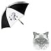  - Ragdoll Cat Umbrella by Porcelain by Rolalinde (60' Arc)