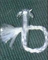 Glass Tube Wick Holder & Wick - Set of 12