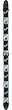 Fender Monogrammed Strap - Black/Light Grey/Medium Blue