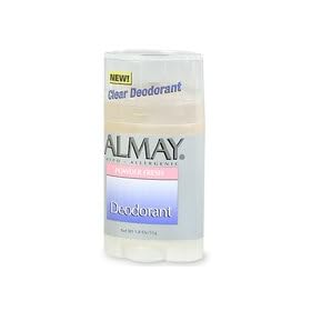 Almay Clear Deodorant, Powder Fresh, Powder Fresh - 1.8 oz