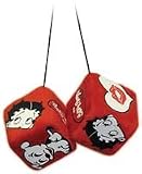 Betty Boop Car Toyz Hanging Fuzzy Dice
