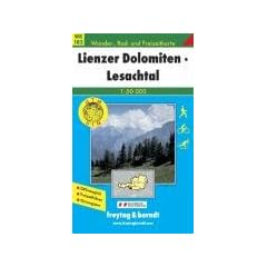 Freytag Berndt Wanderkarten, WK 182, Lienzer Dolomiten - Lesachtal 1:50.000: Alpinistisch-touristische Informationen. Weitwanderwege. Index der ... Lesachtal (Hiking Maps of the Austrian Alps)