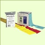 Thera-Band Latex-Free Exercise Band Pack - 1 Thin/1 Med/1 Heavy - 4" X 6 ea