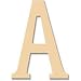 Wood Letters 6.75