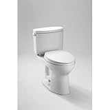 Toto CST454CEFG#03 Bone Drake II Two-Piece High Efficiency Toilet with Double Cyclone Flushing Technology CST454CEFG