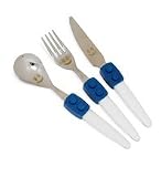 Trebimbi Click 3-pc. Flatware Set- Blue