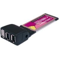Exsys EX-6603E Controller PCMCIA 2 x FireWire 1 x USB2.0 extern Preisvergleich