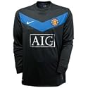 Manchester United Away Shirt 2009/10 - Long Sleeved