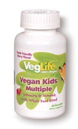 Vegan Kids Multiple 60 Tabs By Veglife