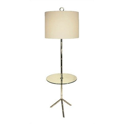 Jonathan Adler Polished Nickel Tray Table Floor 