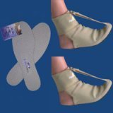 Pair of Thermoskin Plantar FXT for Plantar Fasciitis and LiquiCell Insoles * Bonus Free Shipping