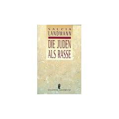 Die Juden als Rasse. ( Sachbuch).