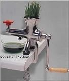 Back To Basics SJ-27 Stainless Steel Manual Wheatgrass Juicer