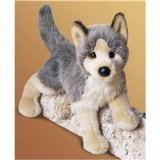 Stuffed Tyson Wolf 16