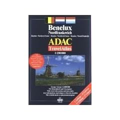 ADAC TravelAtlas Benelux, Nordfrankreich; ADAC TravelAtlas Benelux, Northern France