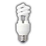 FULL SPECTRUM CFL MINI SPIRAL 15 WATTS 5000K ENERGY STAR COMPACT FLUORESCENT BULB 12,000 HOURS