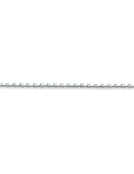 14K White Gold Holds 31 1.9mm Stones .7ct Bar Link Tennis Bracelet Mounting