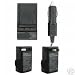Charger for Sony NP-BG1, NPBG1, NP-FG1, NPFG1 Battery Works for Sony Cybershot: DSC-H3, DSC-H7, DSC-H9, DSC-H10, DSC-N1, DSC-N2, DSC-T20, DSC-T100, DSC-W30, DSC-W35, DSC-W50, DSC-W55, DSC-W70, DSC-W80, DSC-W90, DSC-W100, DSC-W120, DSC-W130, DSC-W150, DSC-W170, DSC-W200, DSC-W300 Digital Cameras Image