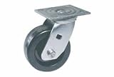 Faultless Swivel Plate Caster 3 Polyolefin Wheel With Brake